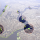 Illustration for article titled These Compost Islands Would Turn NYC's Garbage Into Gold